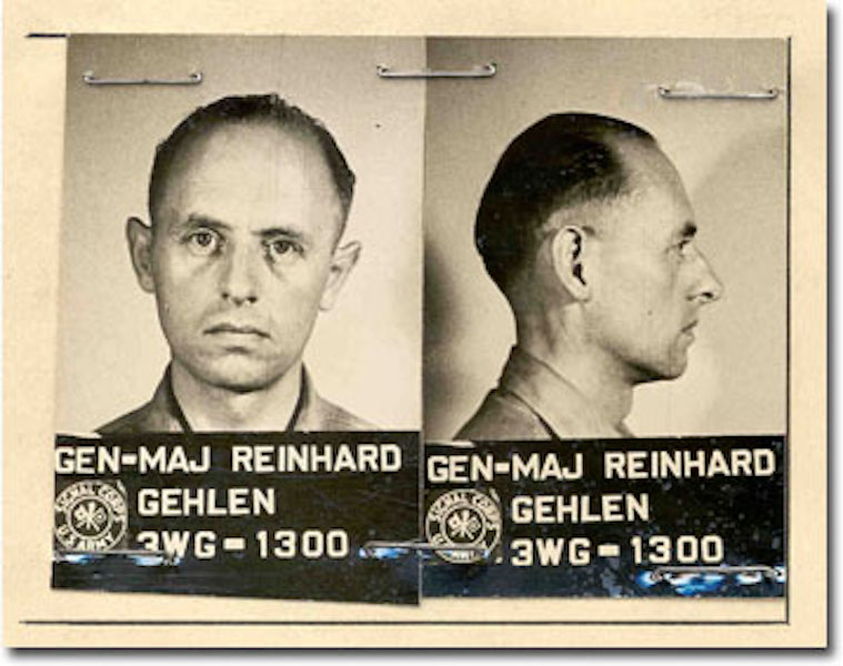 Reinhard Gehlen as a Wehrmacht Major General in 1945 (public domain)