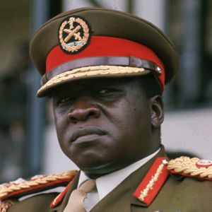 Idi Amin, president of Uganda from 1971 to 1979.