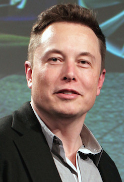 Musk at the 2015 Tesla Motors Annual Meeting. Credit: Steve Jurvetson, Flickr (CC BY 2.0)