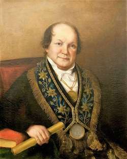 Bro. Wildey in Odd Fellows regalia.