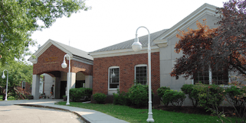 The Weaver Library: quiet, pleasant, and full of books.