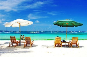 tropical vacation