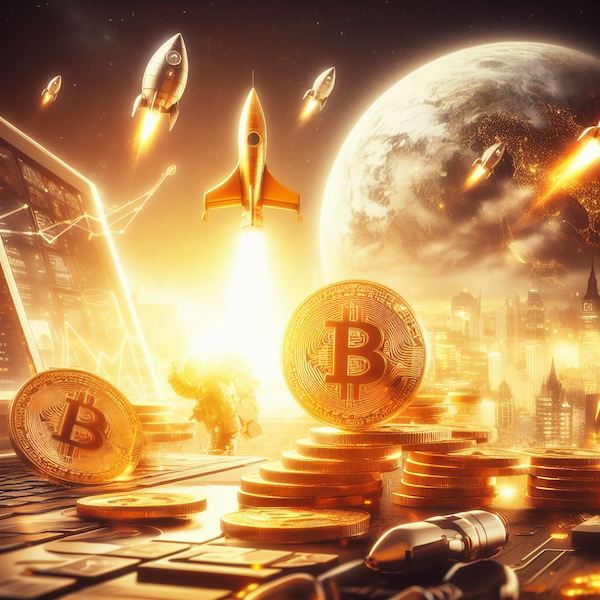 Bitcoin prices soar