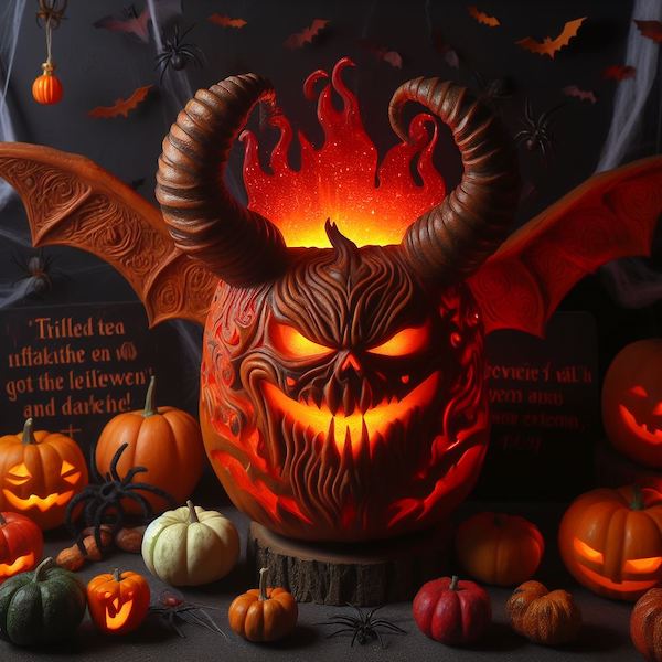 Evil pumpkin