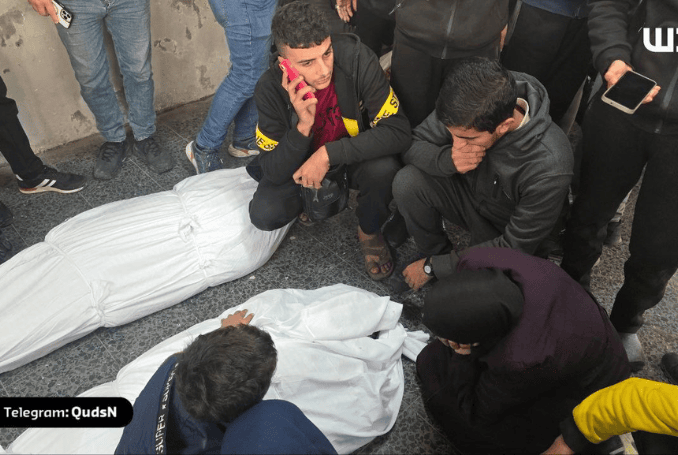 Israel continued to carry out massacres in Gaza. (Photo: via QNN)
