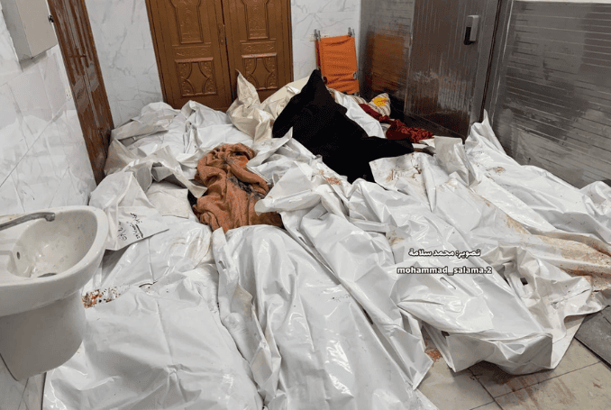 Hundreds of Palestinians were killed in Gaza as Israel resumed its genocidal war. (Photo: via social media, QNN)